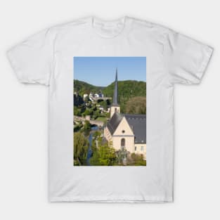 Europe; Luxembourg; Luxembourg; City; Church; Abbey; Neumunster T-Shirt